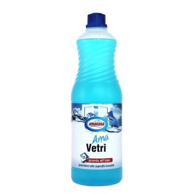 Amavetri detergente liquido lavaggio vetri a stecca 1 lt