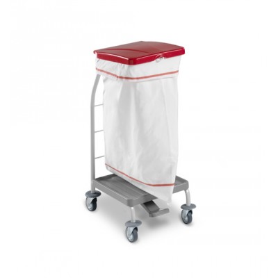 Carrello Dust biancheria singolo rosso