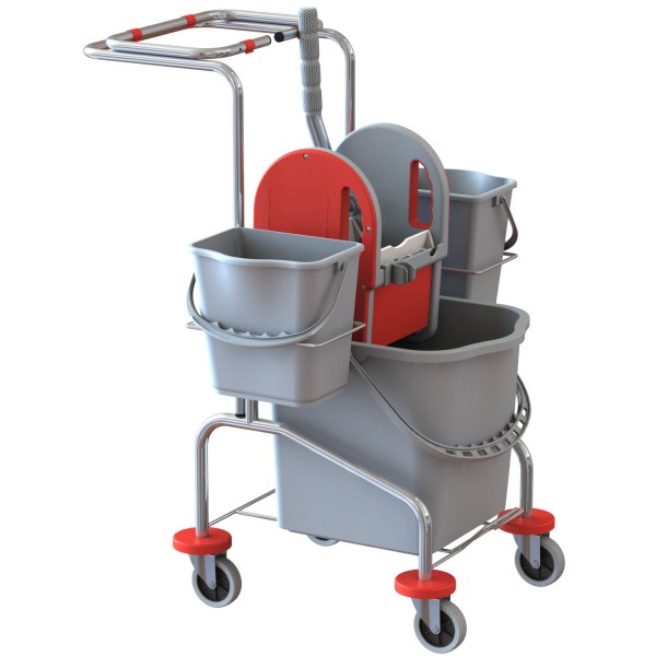 Carrello Mop Eco Dumbo 1x25 lt. cromato