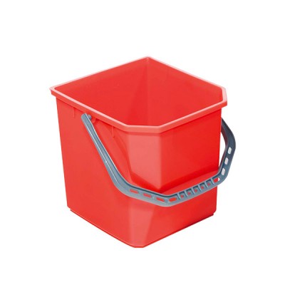 Secchio graduato 25 lt rosso per duo-mop