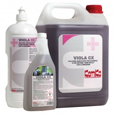 Viola CX detergente sanificante clorexidina 5L